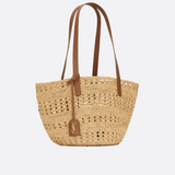 YVES SAINT LAURENT – PANIER BAG IN RAFFIA