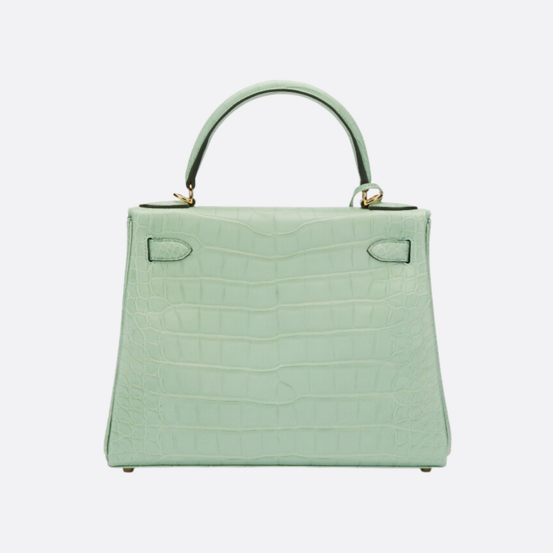 HERMÈS KELLY 28 VERT D’EAU ALLIGATOR – LIMITED EDITION