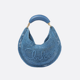 CHLOÉ HOT SUMMER BANANA BAGS IN RAFFIA