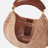 CHLOÉ HOT SUMMER BANANA BAGS IN RAFFIA