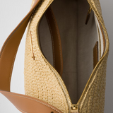 PRADA – AIMÉE BAG IN CROCHET AND LEATHER (LARGE)