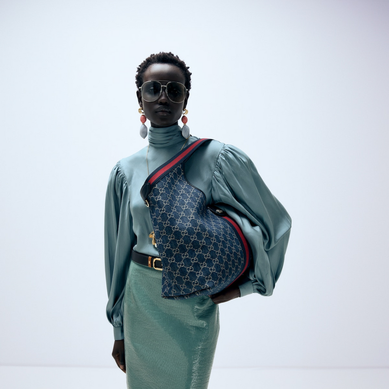 LARGE GUCCI GIGLIO SHOPPER