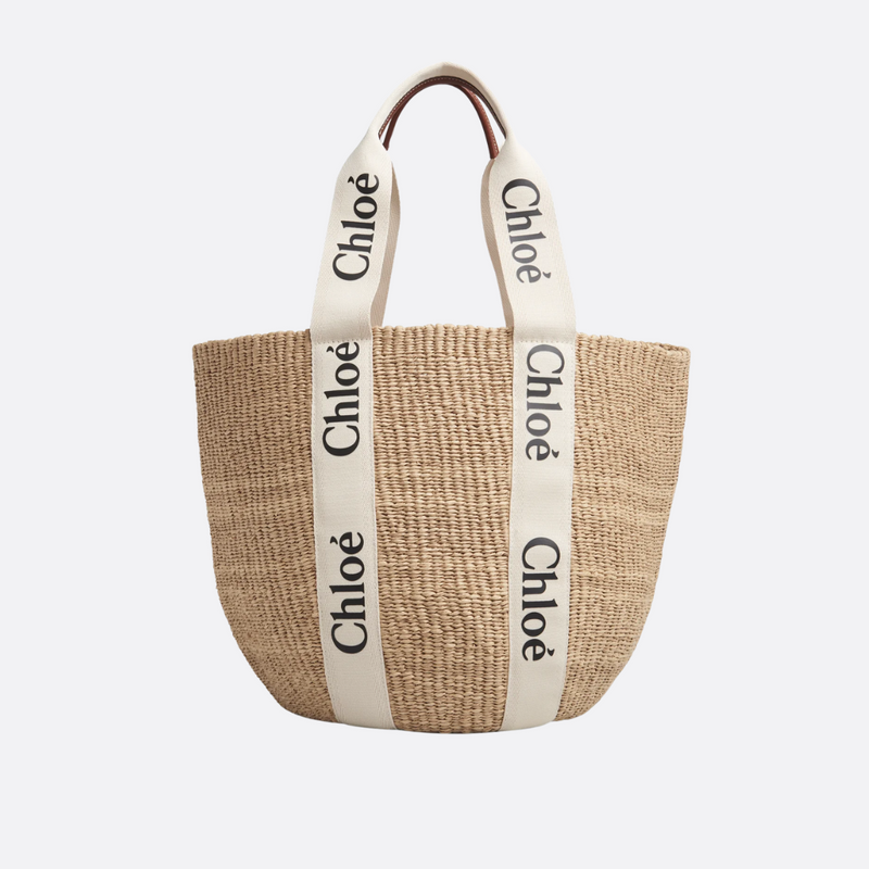 CHLOÉ WOODY LARGE BASKET BAG