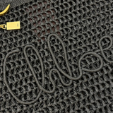 CHLOÉ SUMMER BANANA BAG IN RAFFIA