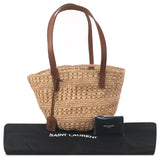 YVES SAINT LAURENT – PANIER BAG IN RAFFIA