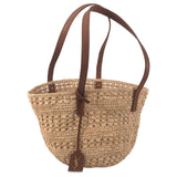 YVES SAINT LAURENT – PANIER BAG IN RAFFIA